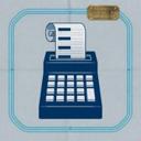 Cyanotype shop drawing of one calculator