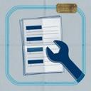 Cyanotype shop drawing of issued bills