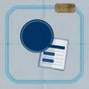 Cyanotype shop drawing of recorded payments
